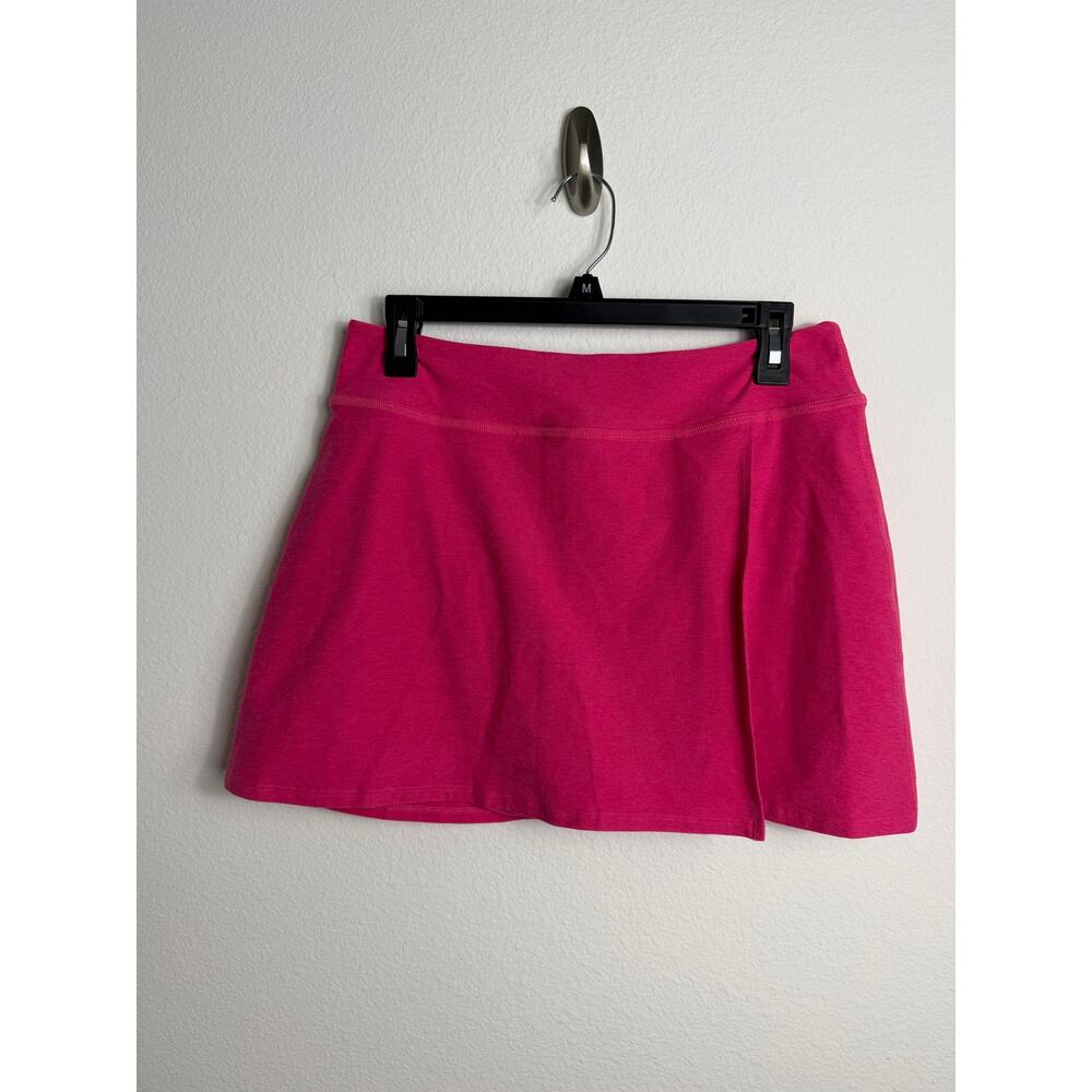 Beyond Yoga Womens Pink Skort Skirt Tennis Pickleball Size Medium Athleisure